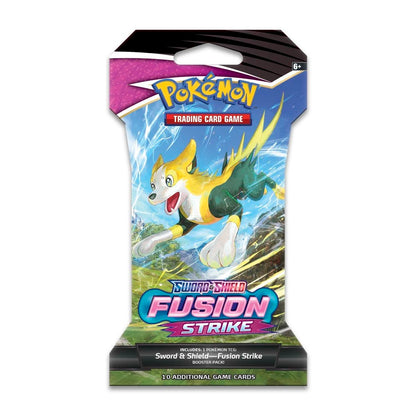 Pokémon TCG Sword & Shield-Fusion Strike Pack - 10 Cards - Lot of 4 - NEW/SEALED