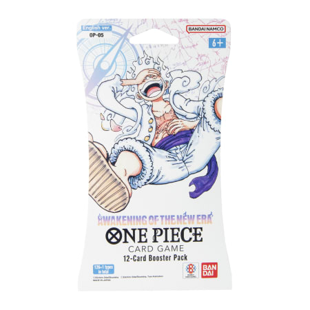 One Piece Awakening of the New Era English OP-05 Sleeved Booster Pack Lot of 5